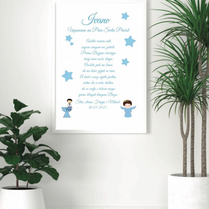 Plakat - Prva pričest