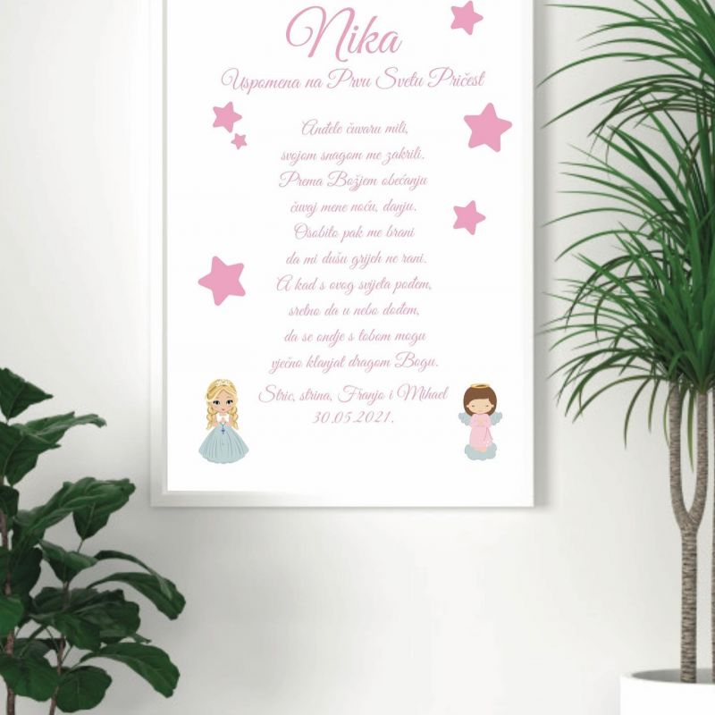 Plakat - Prva pričest