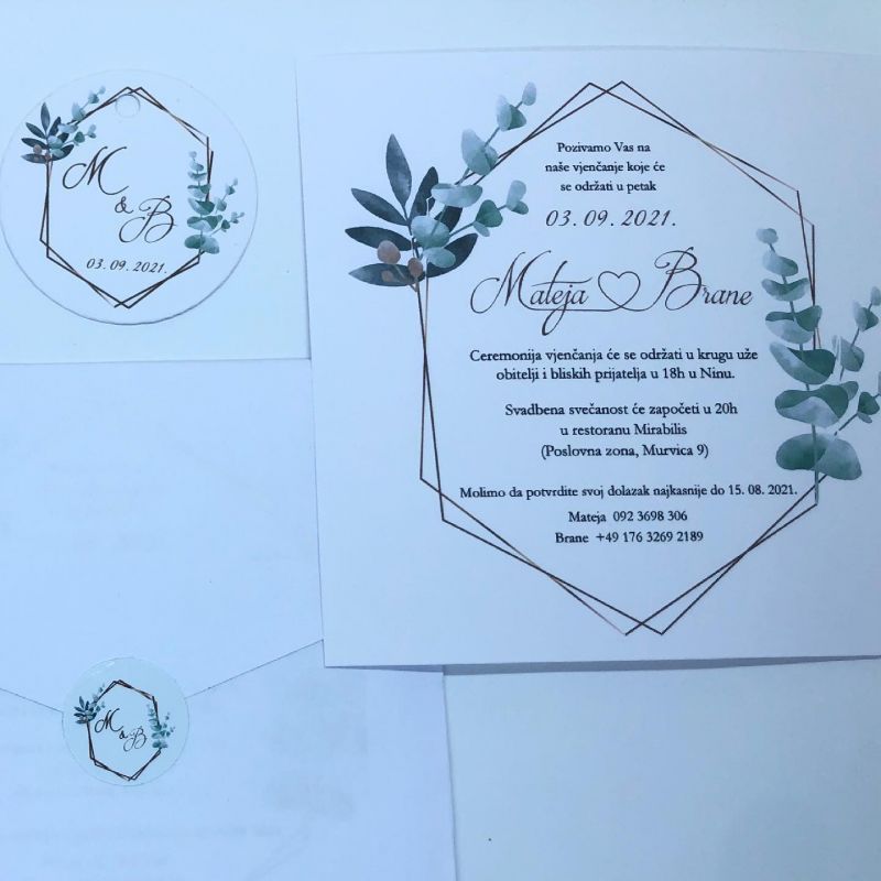 Jednostrana pozivnica 13